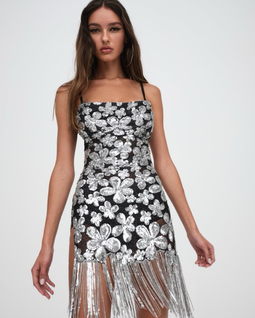 For Love & Lemons Colette Mini Dress - Image 2