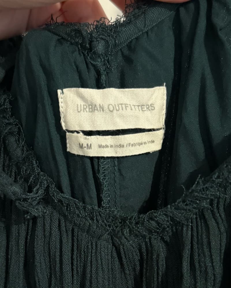 Urban Outfitters Green Wide Leg Jumpsuit - Image 4
