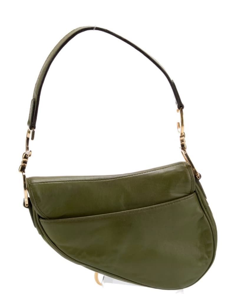 Vintage Dior Saddle Bag - Image 3