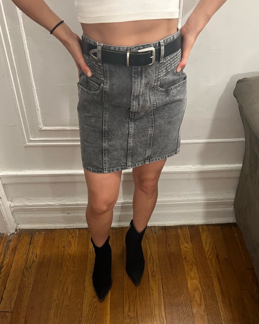 Isabel Marant Etoile Denim Skirt - Image 3