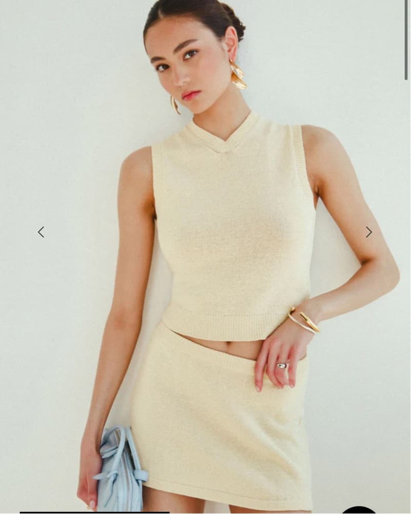 Seroya Yellow Knit Set - Image 1