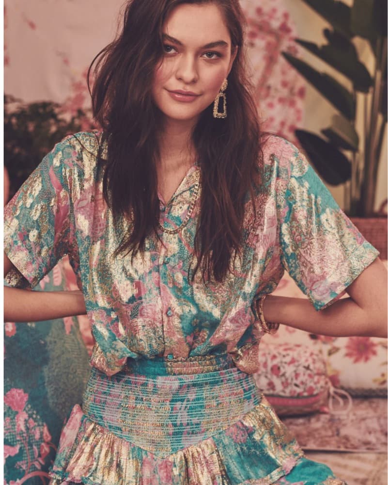 Hemant And Nadita-Xari Oversized Shirt - Image 1