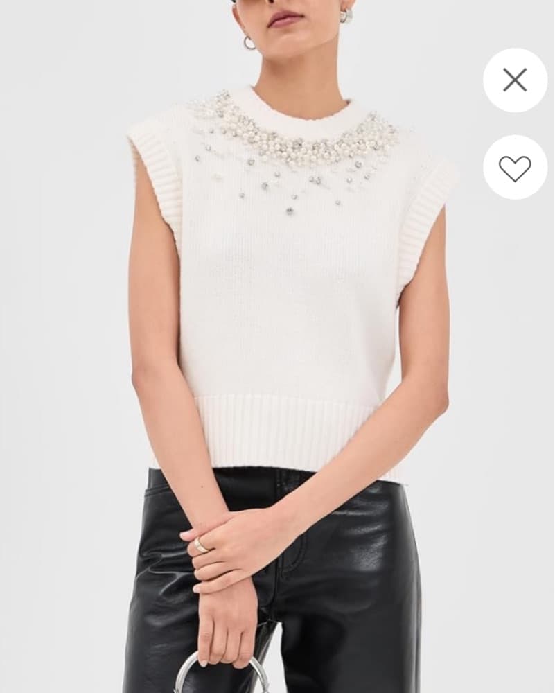 Simkhai White Vest - Image 2