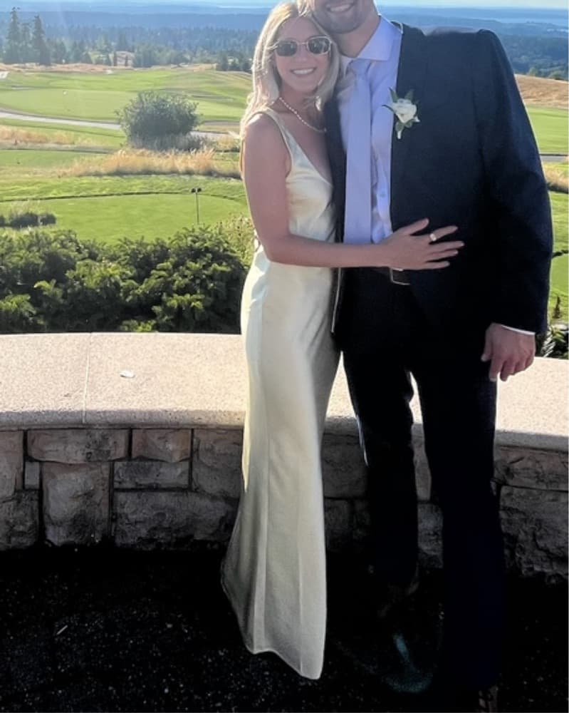 Meshki Aubrie Yellow Maxi Dress - Image 2