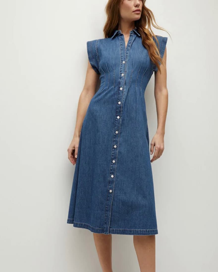Veronica Beard Denim Dress - Image 3