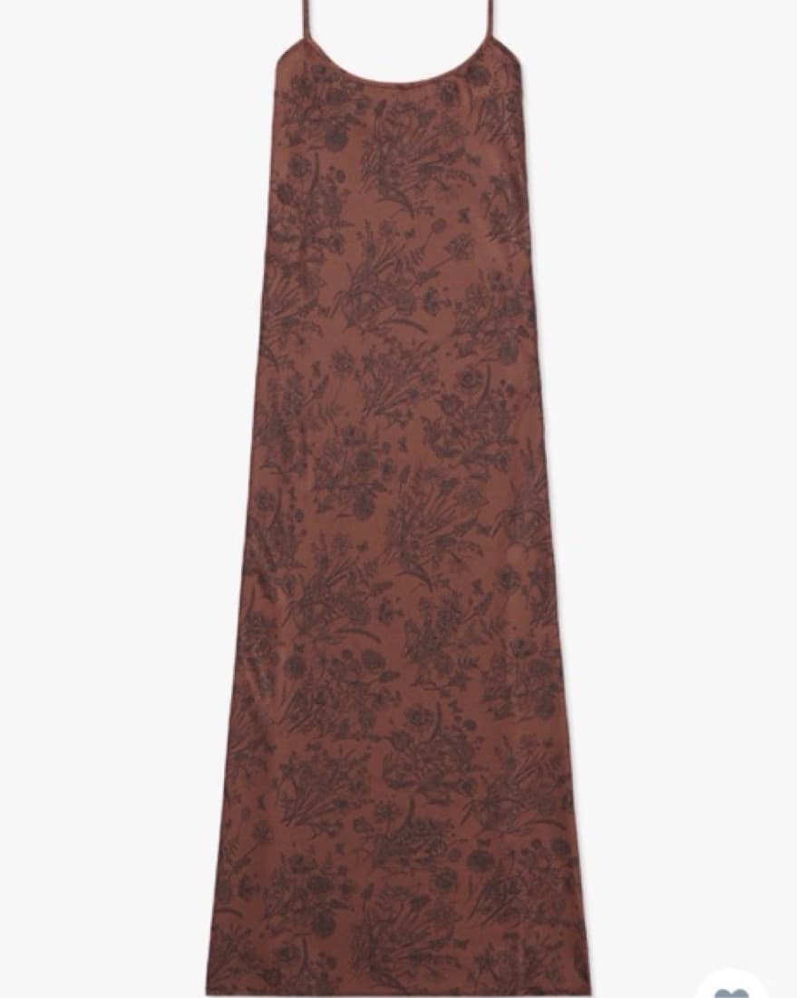 Slip Floral Toile Midi Dress - Image 2