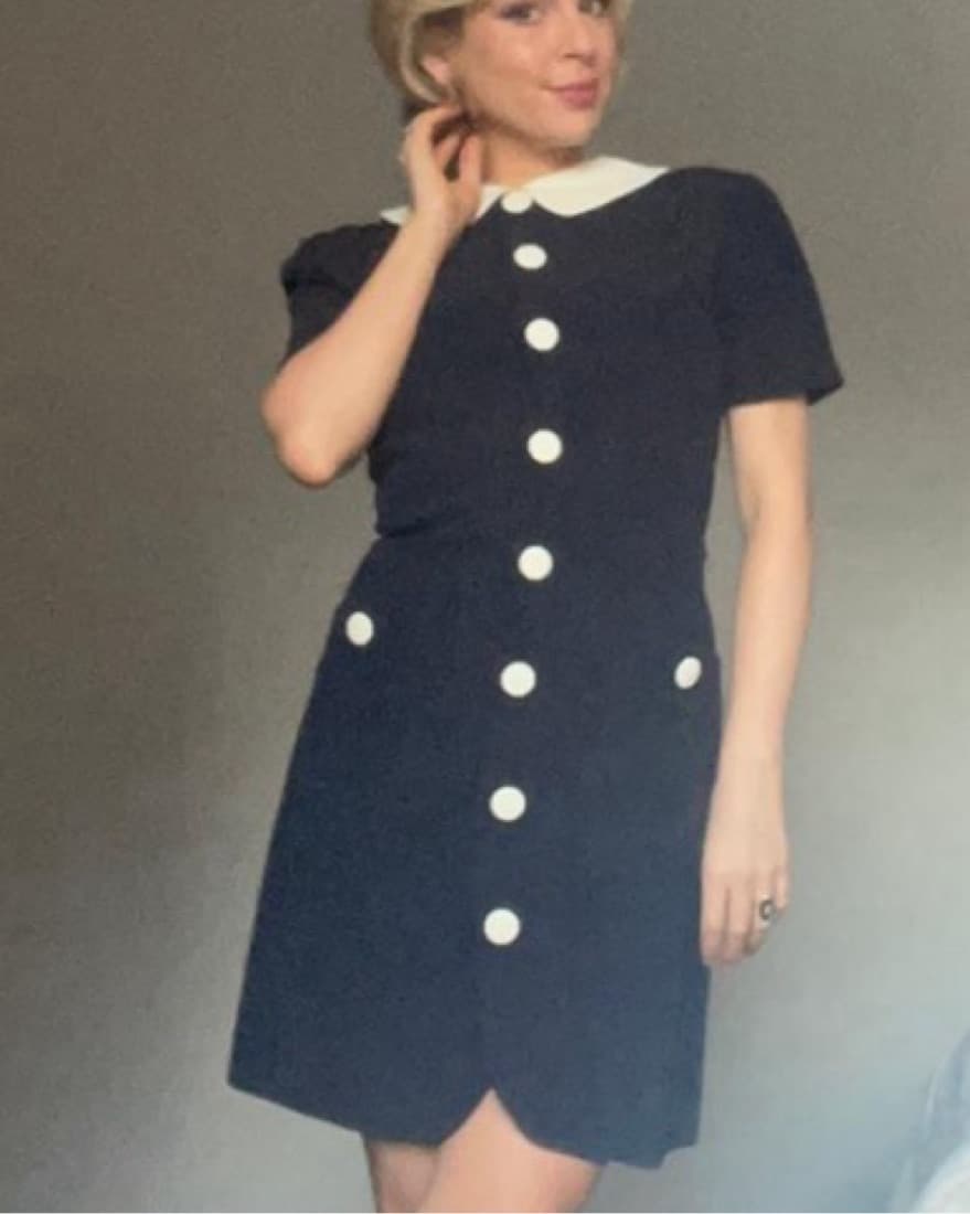 Vintage MOSCHINO 60s Dress - Image 4