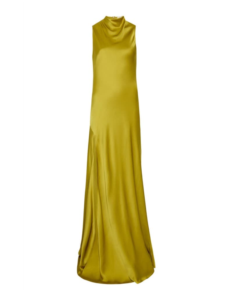 LAPOINTE Sleeveless Satin Gown - Image 2
