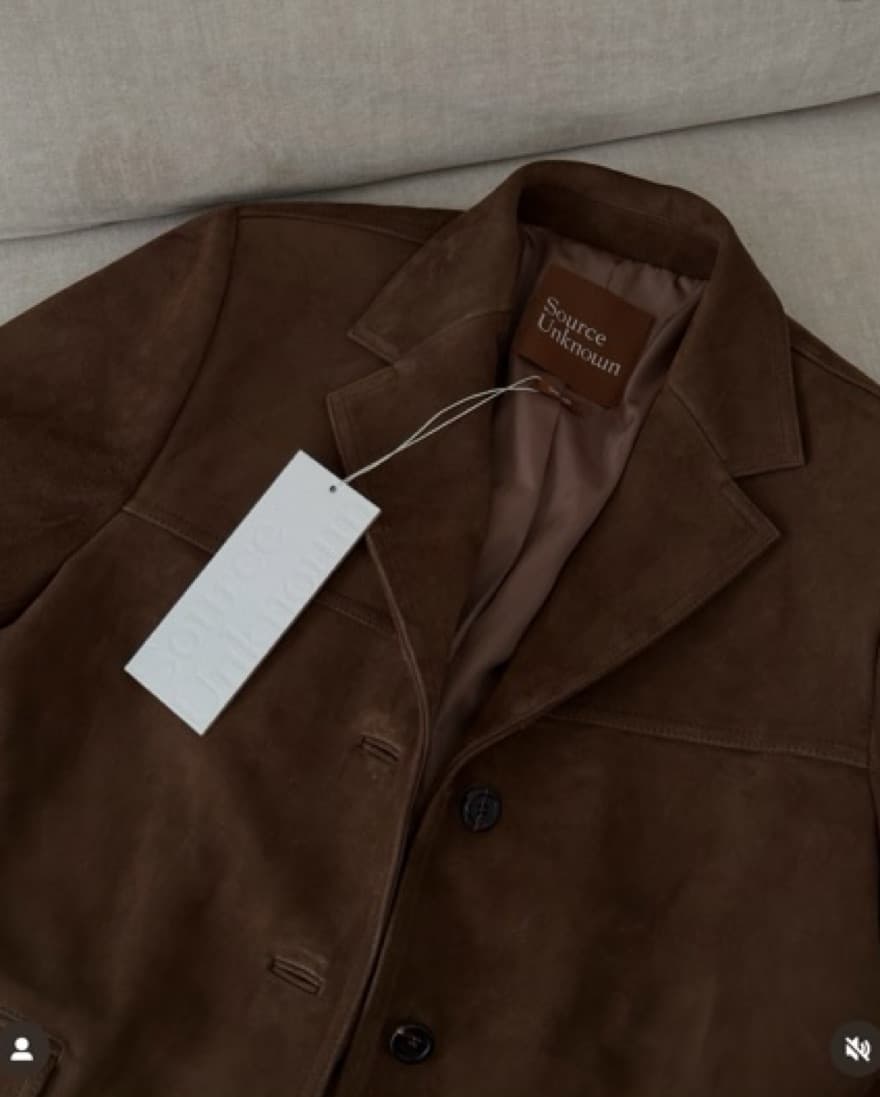 Source Unknown Hailey Lambskin Blazer - Image 6