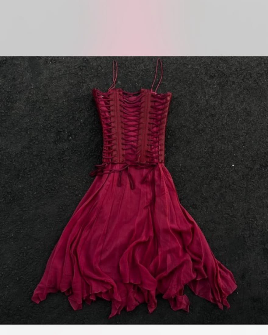 Vintage Mandalay Corset Dress  - Image 3
