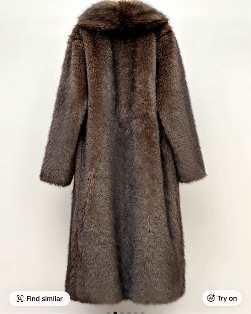 Faux Fur Jacket - Image 2