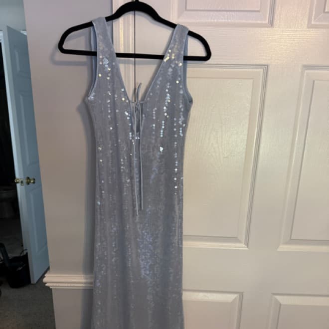 Bardot Sequin Dress - Image 1