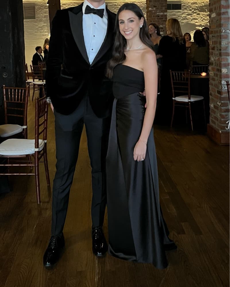 STAUD Black Strapless Dress - Image 3