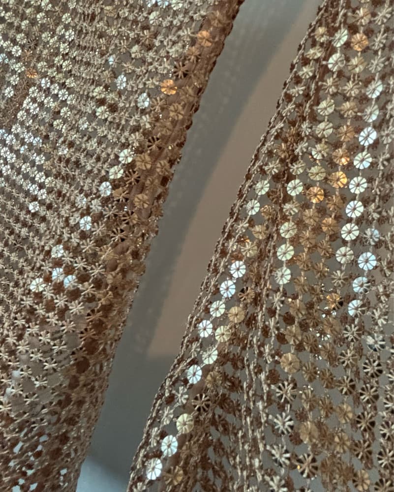 Gold Sequin Cover Up Dress - Image 4