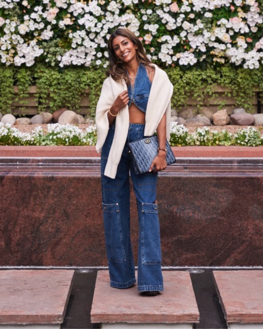 Cult Gaia denim set - Image 1