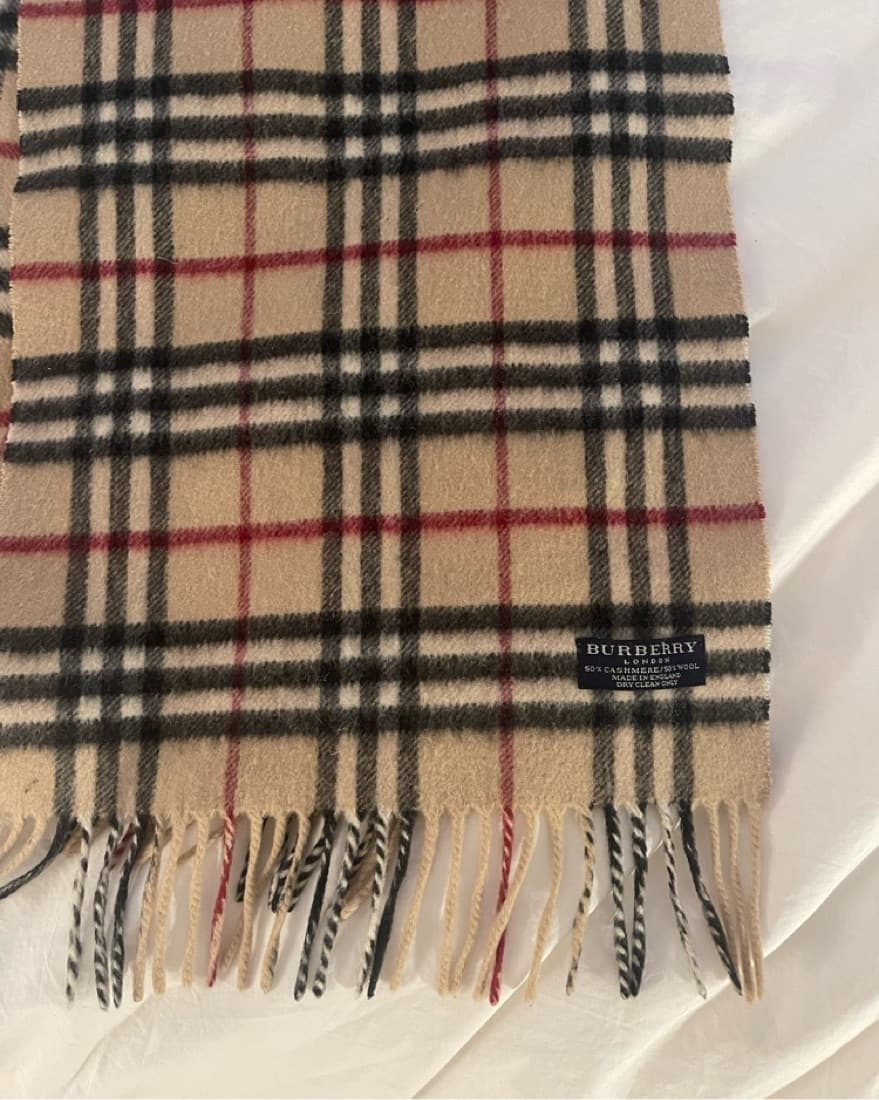 Burberry Classic Print Scarf  - Image 2