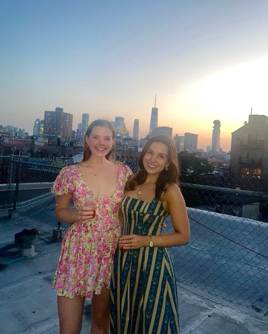 For Love And Lemons Puff Sleeve Dress - Image 1