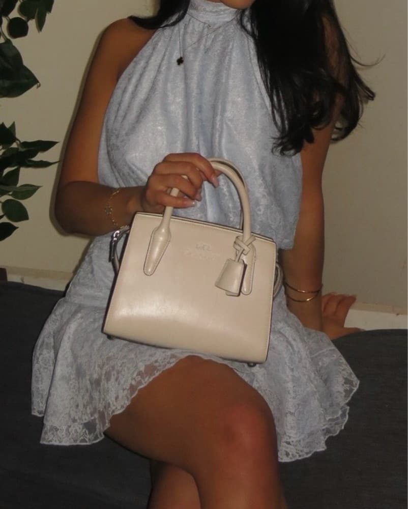 Windsor Baby Blue Halter Dress Backless - Image 2