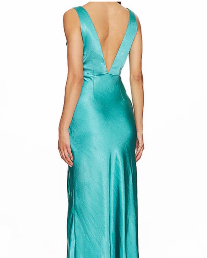Elliatt Aquamarine Gown - Image 3
