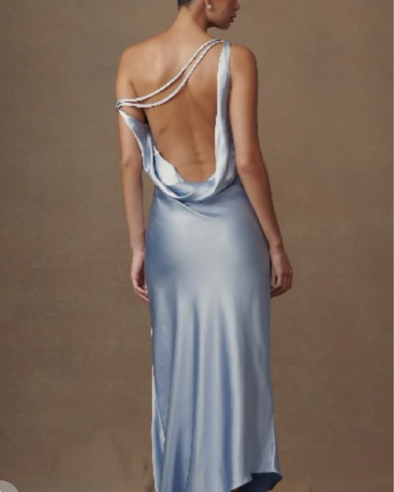 Meshki Satin Slip Dress - Image 2