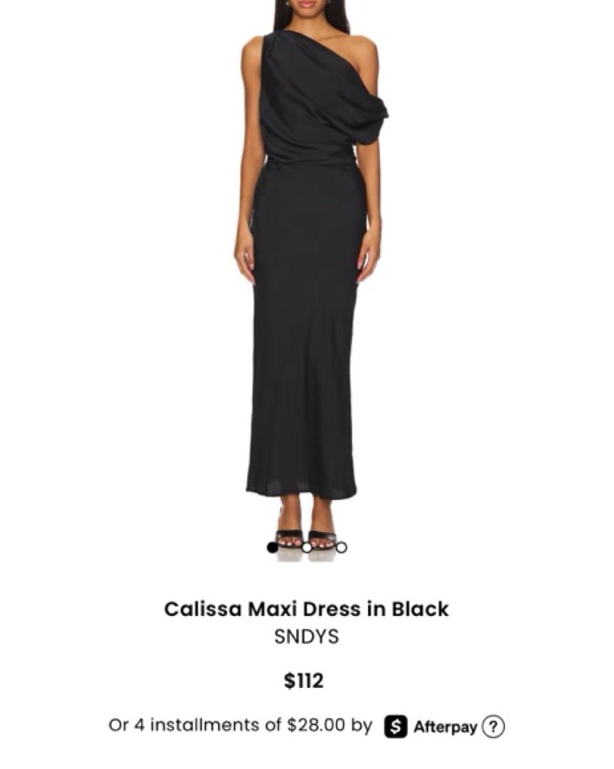 Black SNDYS Maxi Dress - Image 1