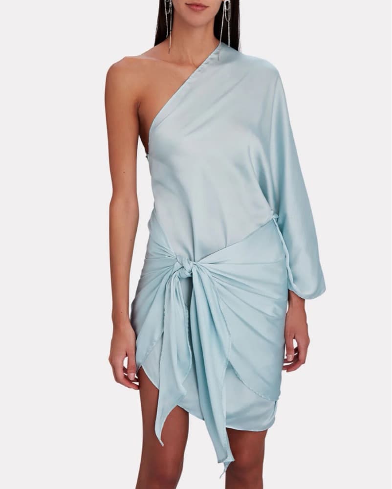 Baobab Cabana Satin One-Shoulder Mini - Image 1