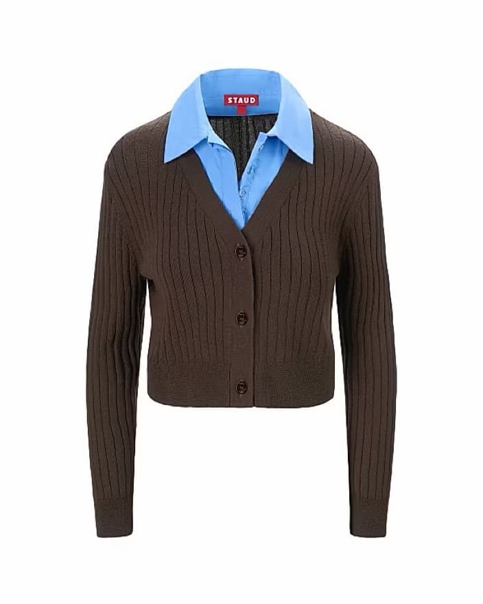 Staud wallace Collared Sweater - Image 1