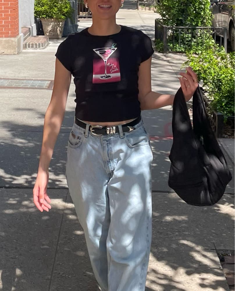 Reformation Make It A Double Tee - Image 3