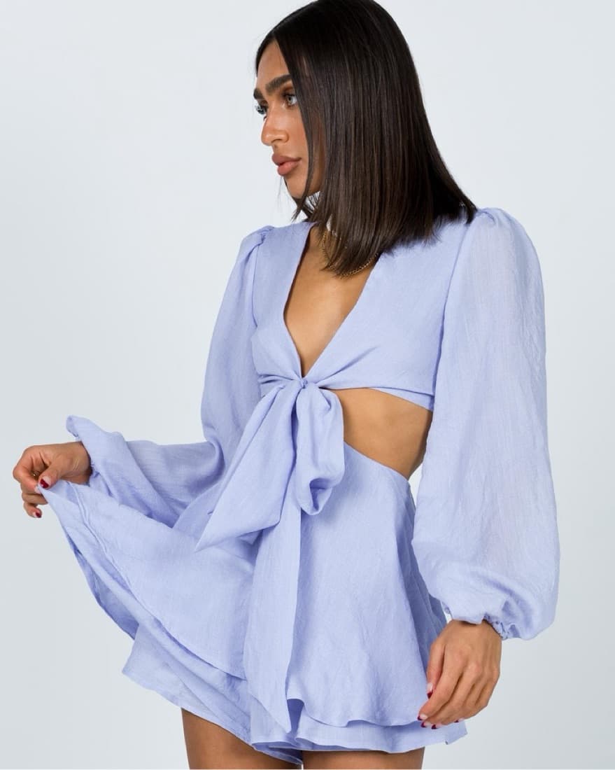 Oceane Romper Blue - Image 2