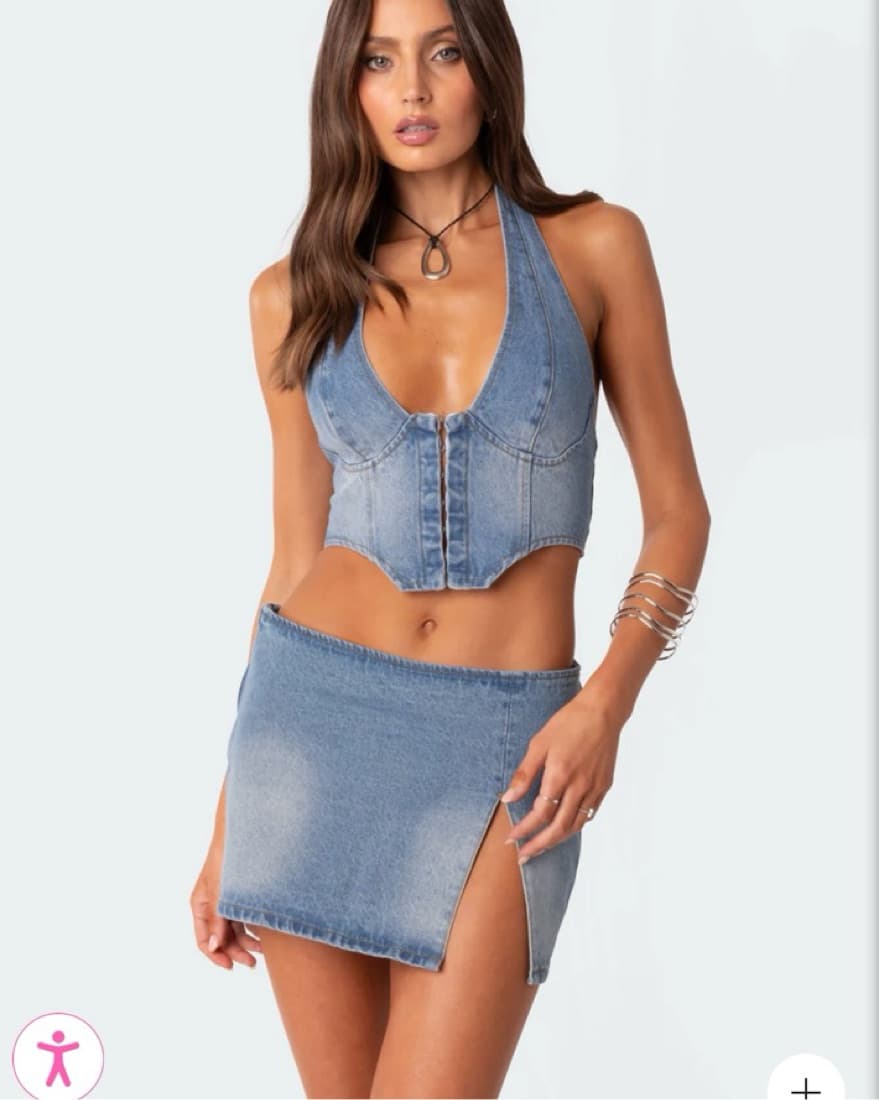 Denim Top - Image 1