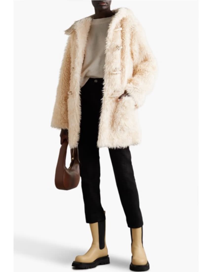 A.L.C. Faux Shearling Coat - Image 1