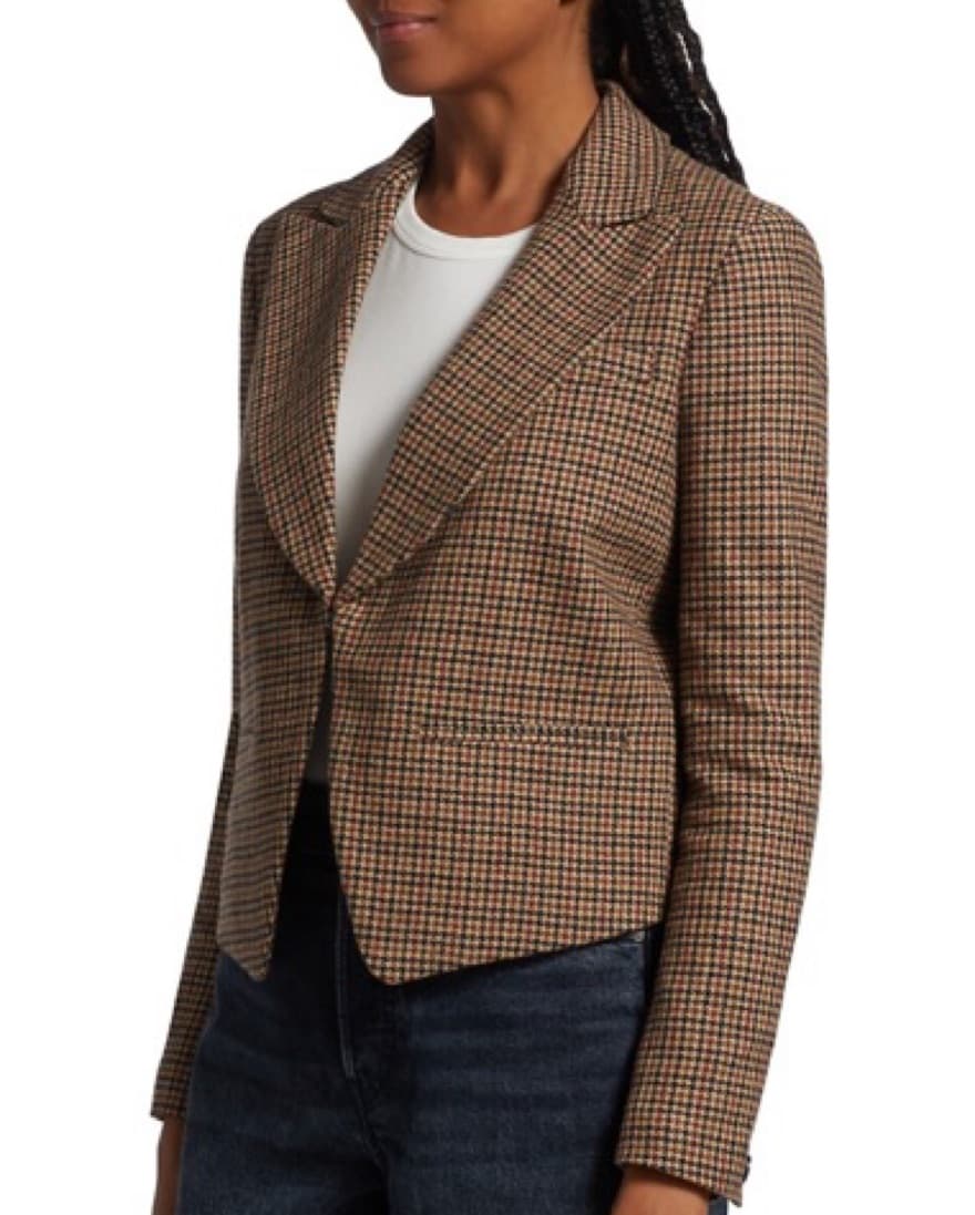 rag & bone Elle Houndstooth Blazer - Image 2