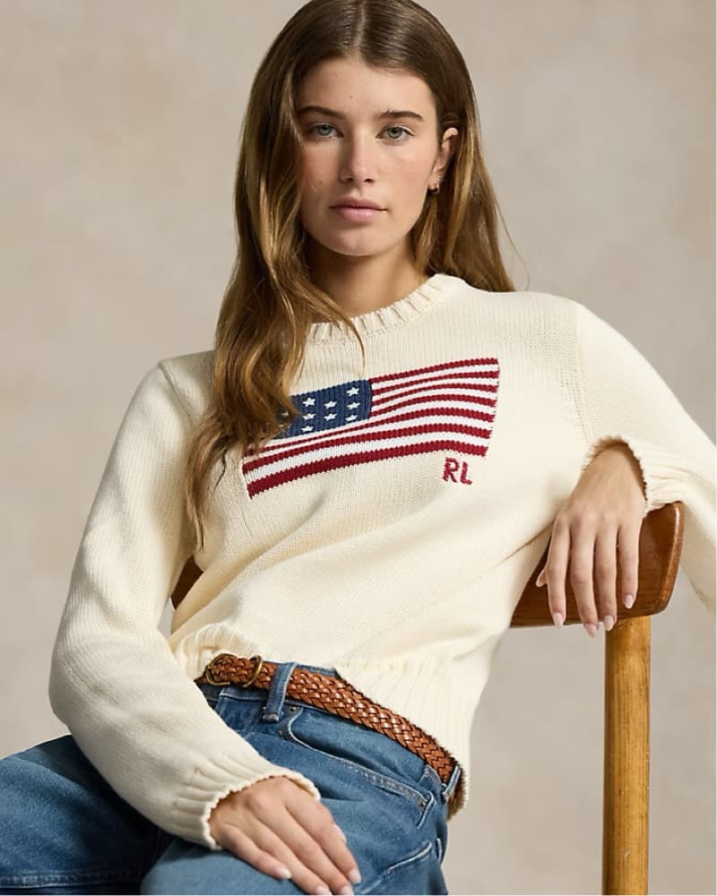 Polo Ralph Lauren Flag Sweater - Image 2