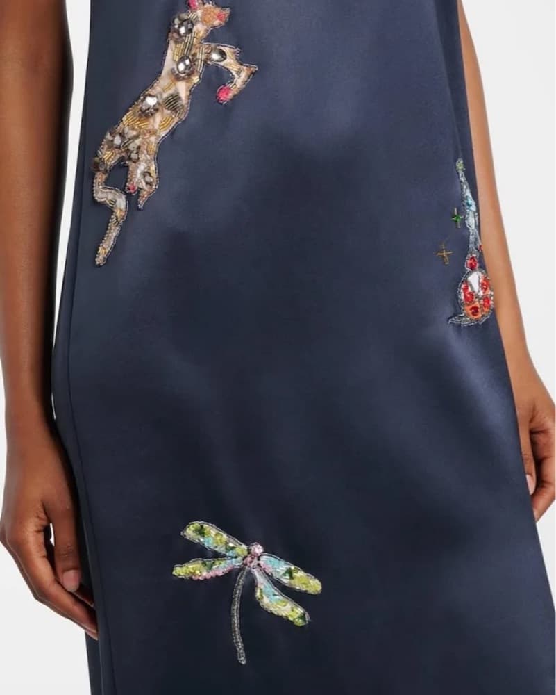 Alemais Fontaine Slip Midi Dress - Image 5