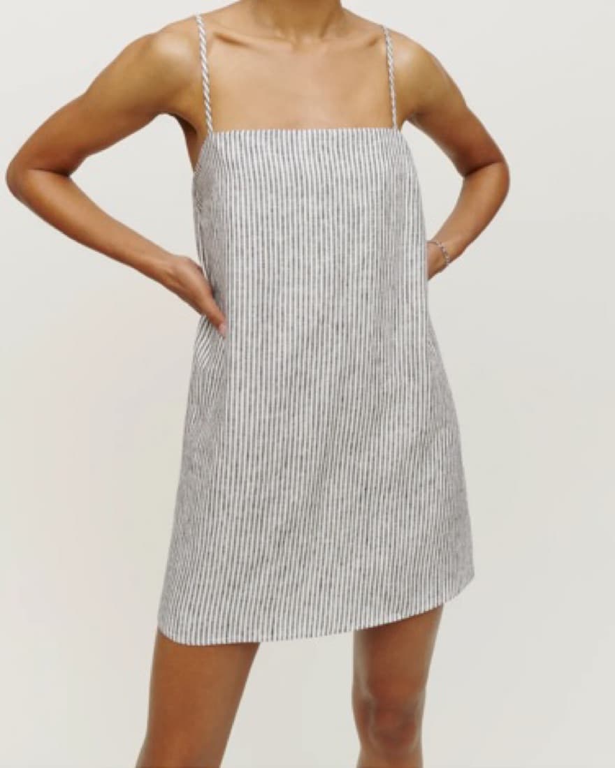 Reformation Aubree Linen Dress - Image 1