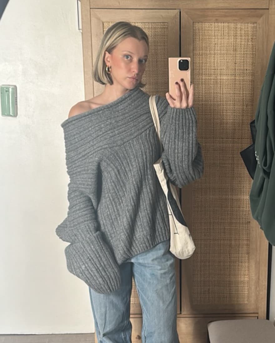 Source Unknown Becca Sweater Storm Grey - Image 2