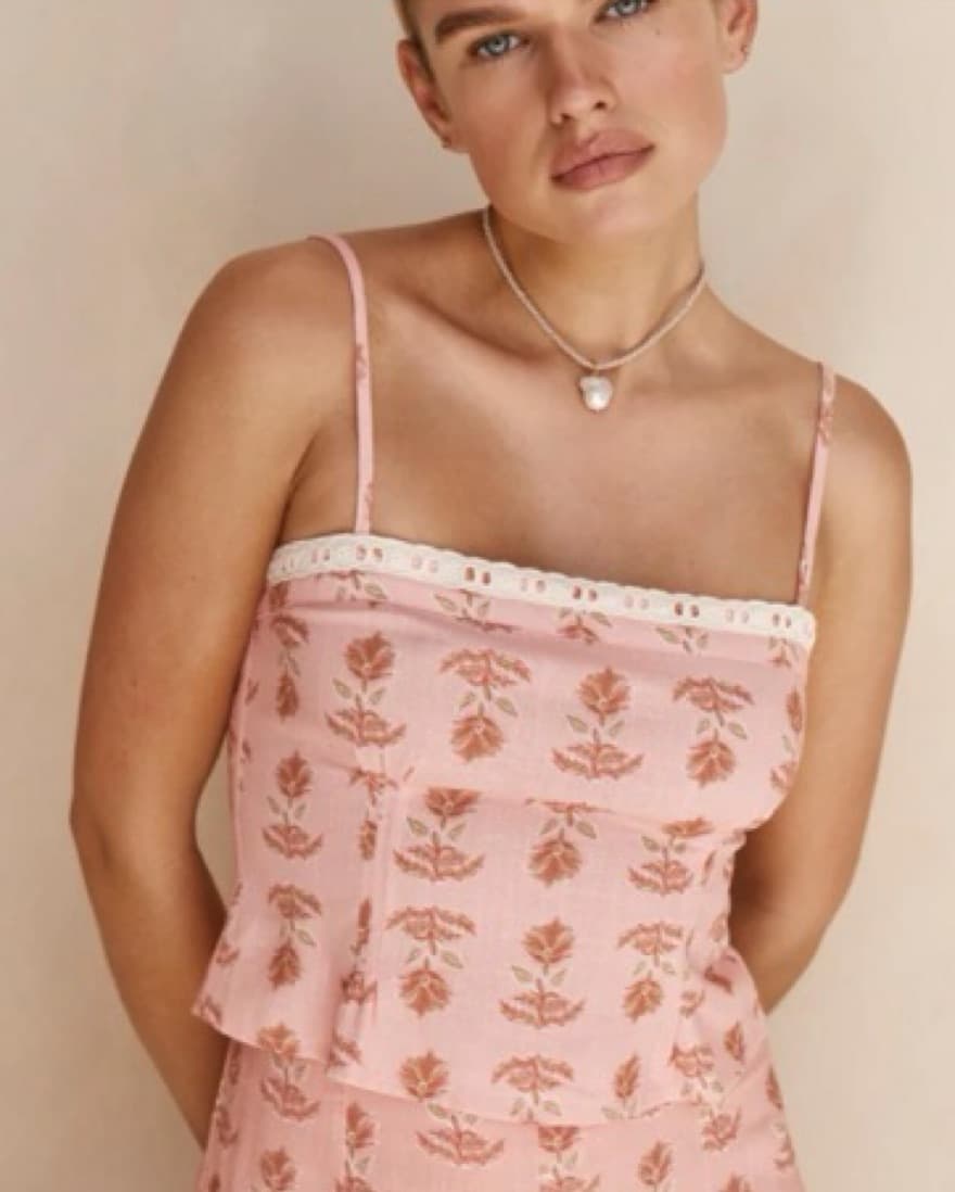 VRG GRL Pink Tank Top - Image 1