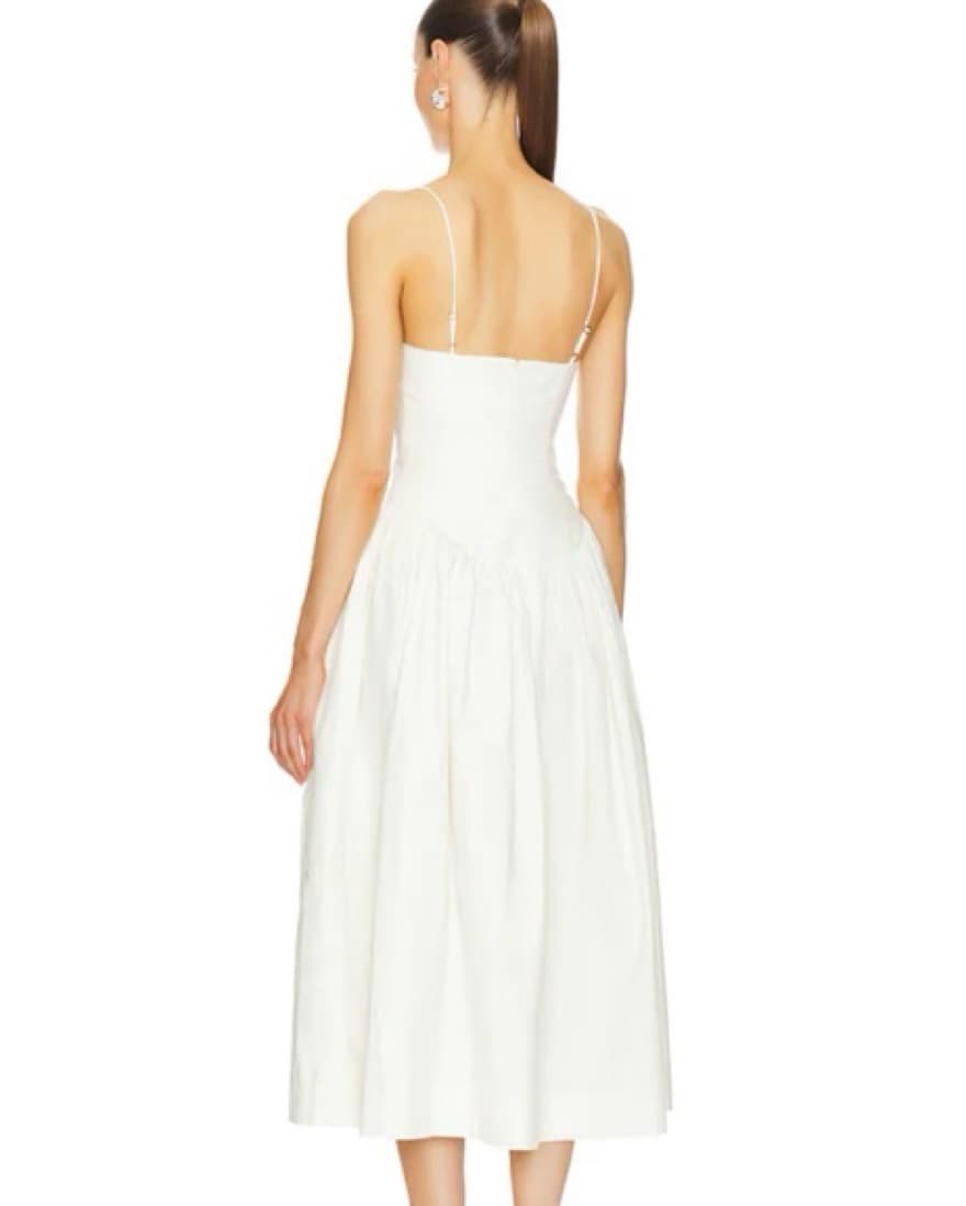 White Midi Dress - Image 2