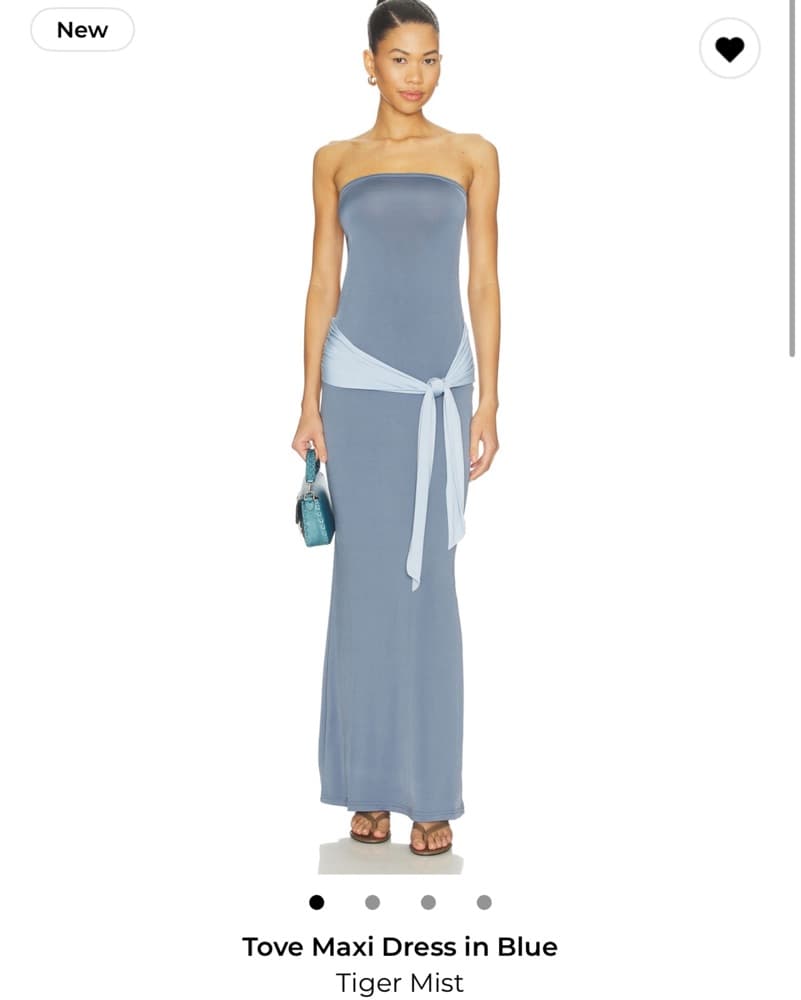 Tove Maxi Dress Tiger Mist  - Image 1