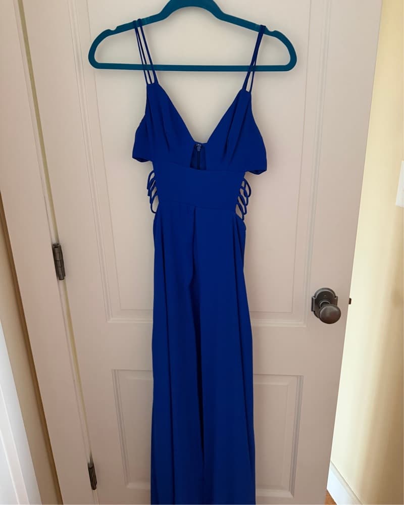 Fame & Partners Cut Out Maxi Dress - Image 1