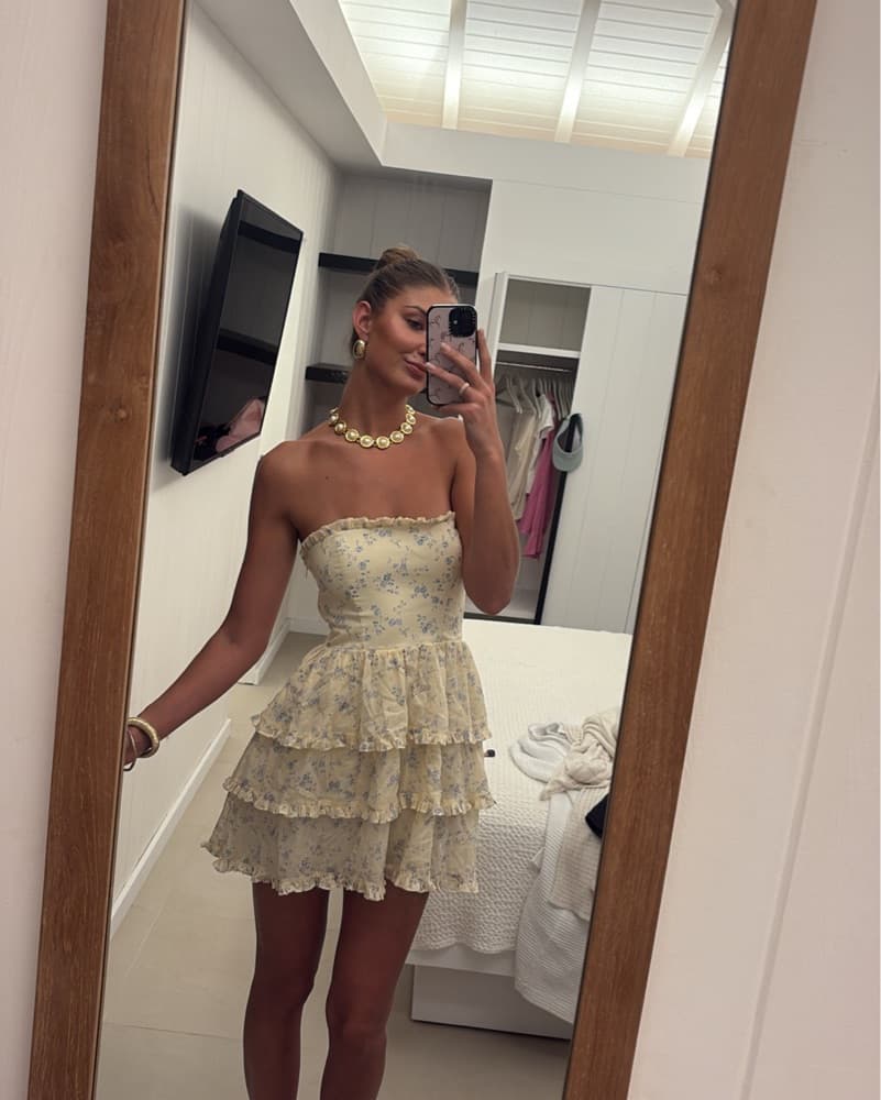 Majorelle Mini Dress - Image 1