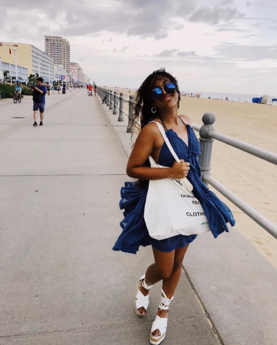 Free People Teal Tunic Dress - Image 3