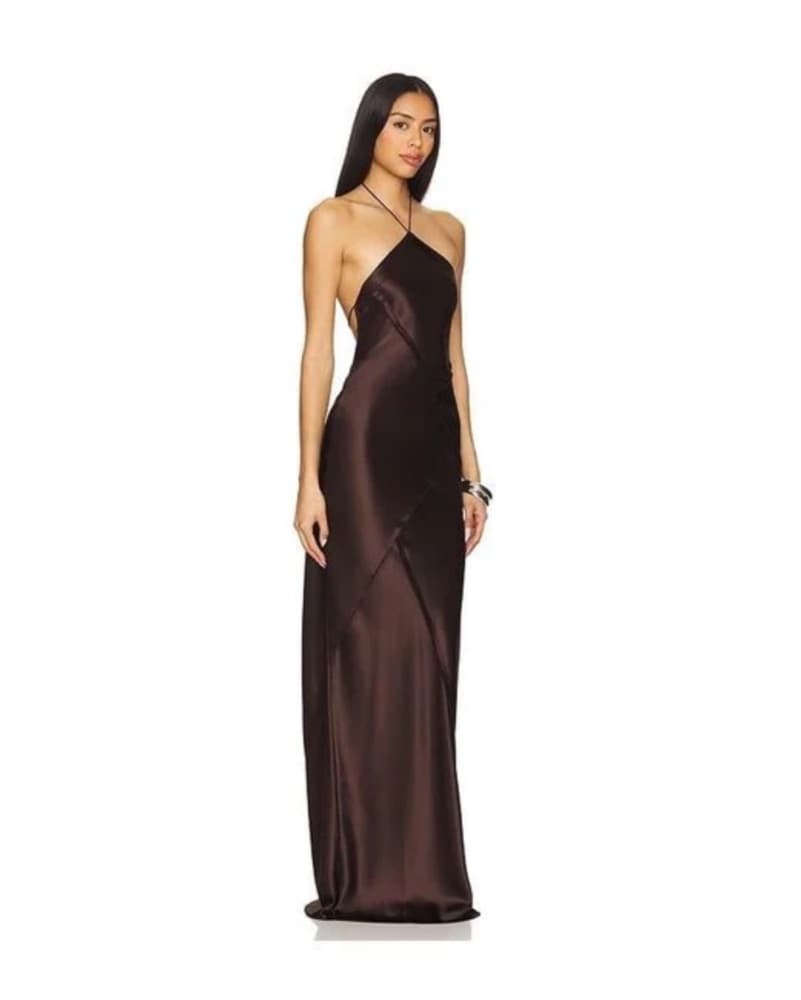 Retrofete Brown Sylvia Dress - Image 2