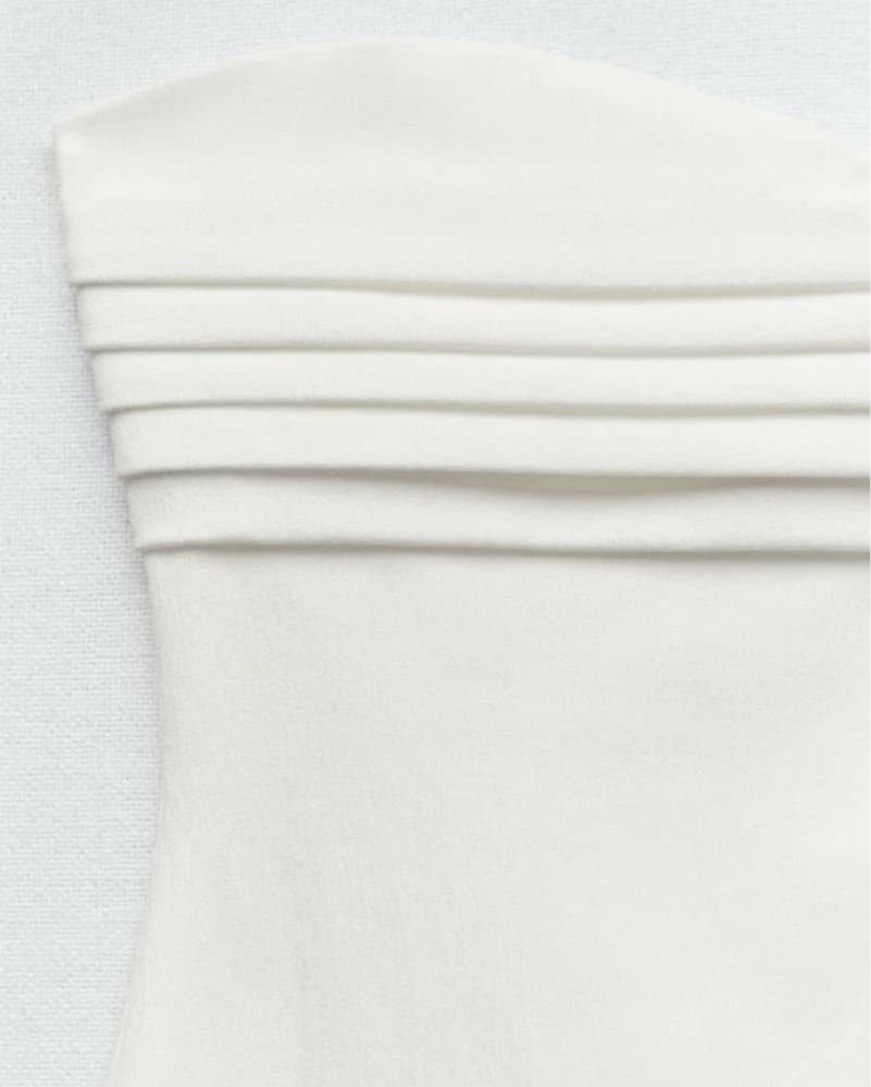 midi bodycon dress sleeveless white wedd - Image 6