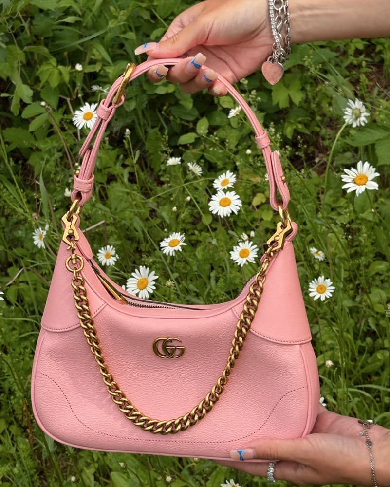 Gucci Aphrodite Pink Shoulder Bag - Image 1