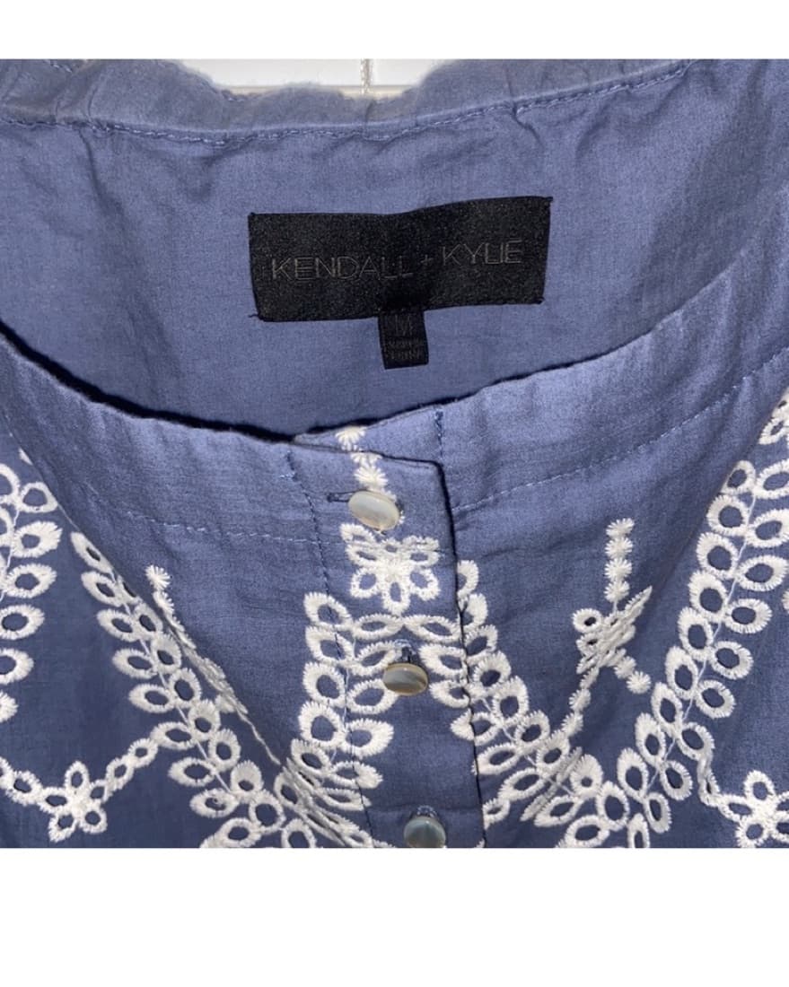 Kendal and Kylie Eyelit Blouse  - Image 3