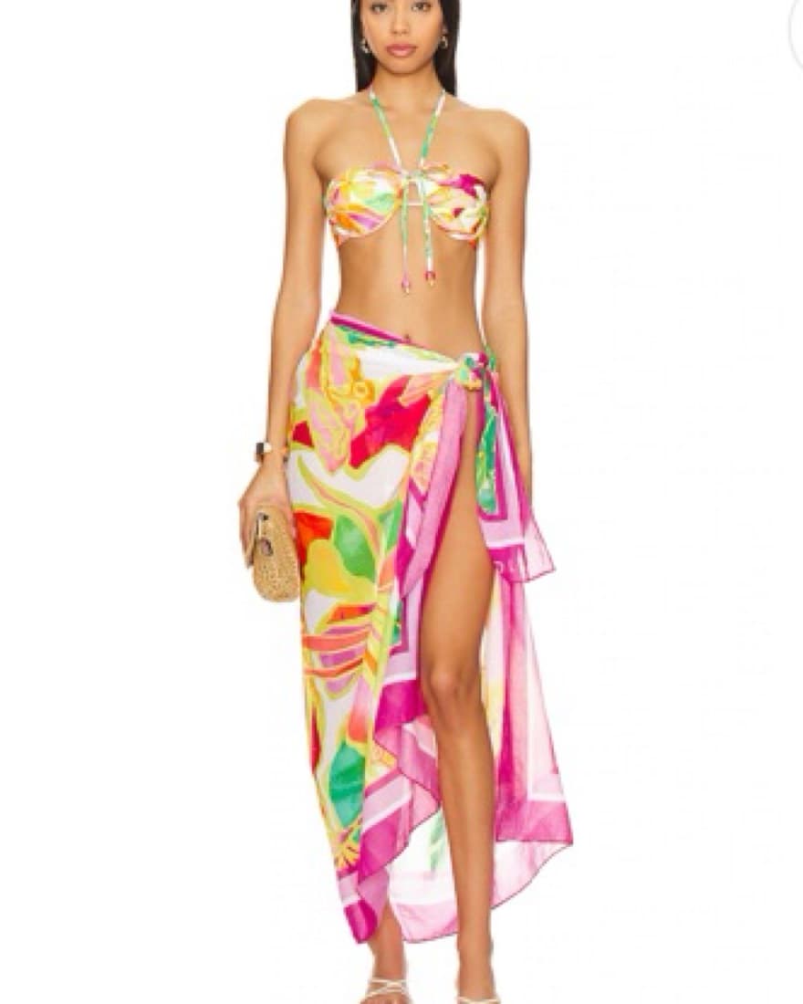 Seafolly Pattern Sarong - Image 4