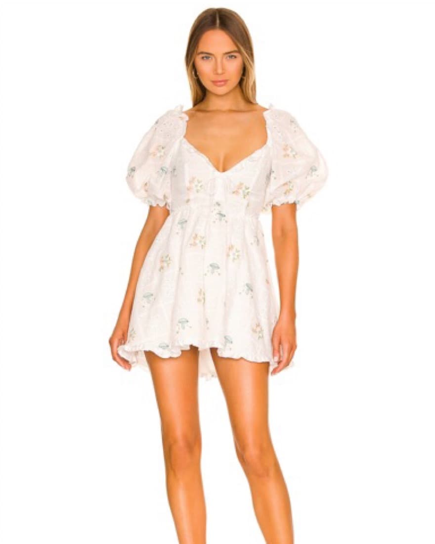 For Love and Lemons Ylanda Eyelet Dress - Image 1