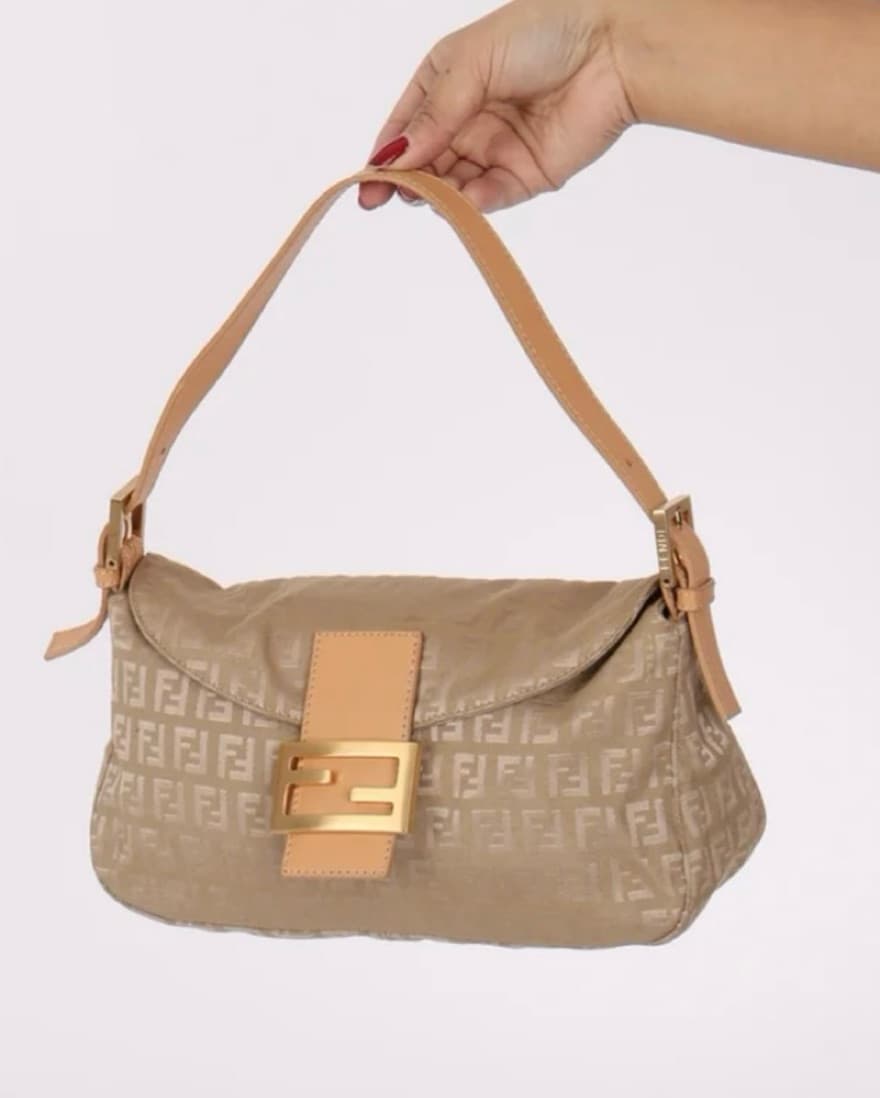 Fendi Zucchino Mamma Baguette - Image 2