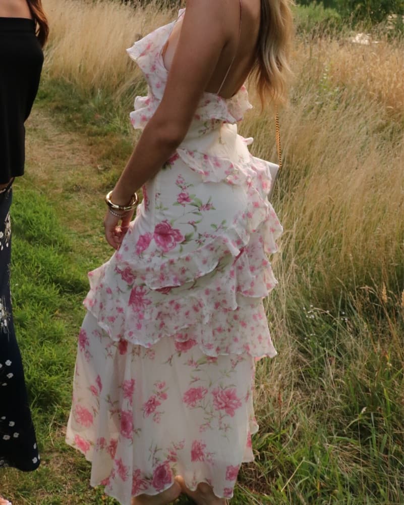 Storia Amelia ruffle maxi dress - Image 2